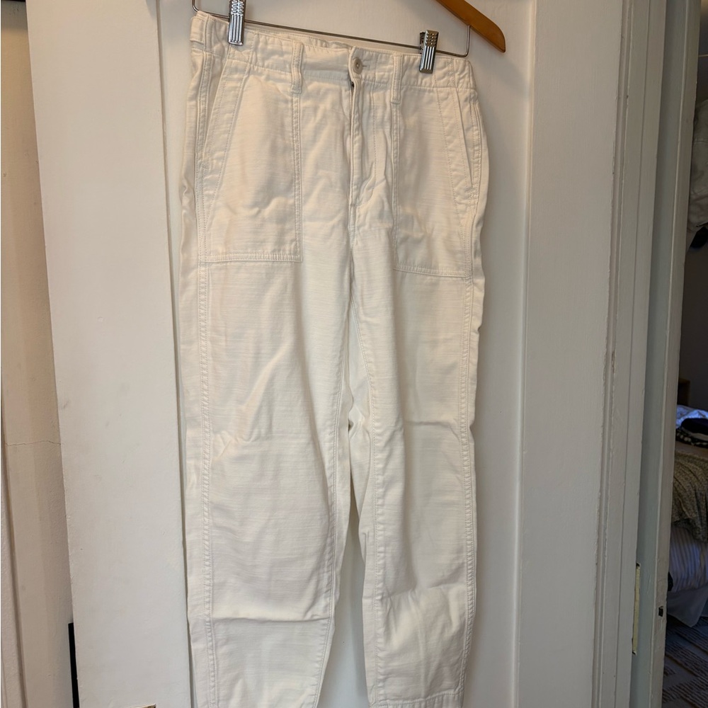 Madewell Cream Casual Pants
